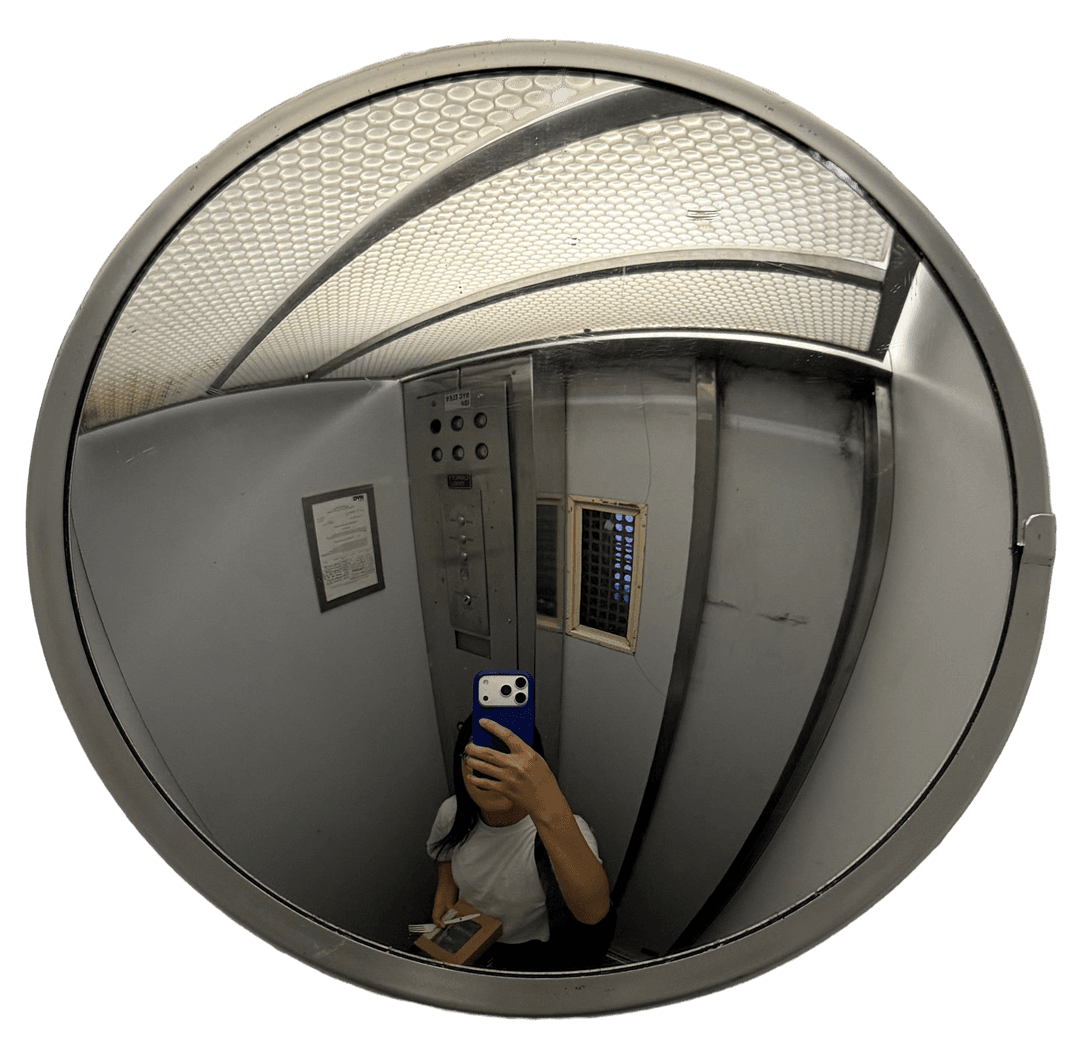 Mirror sticker
